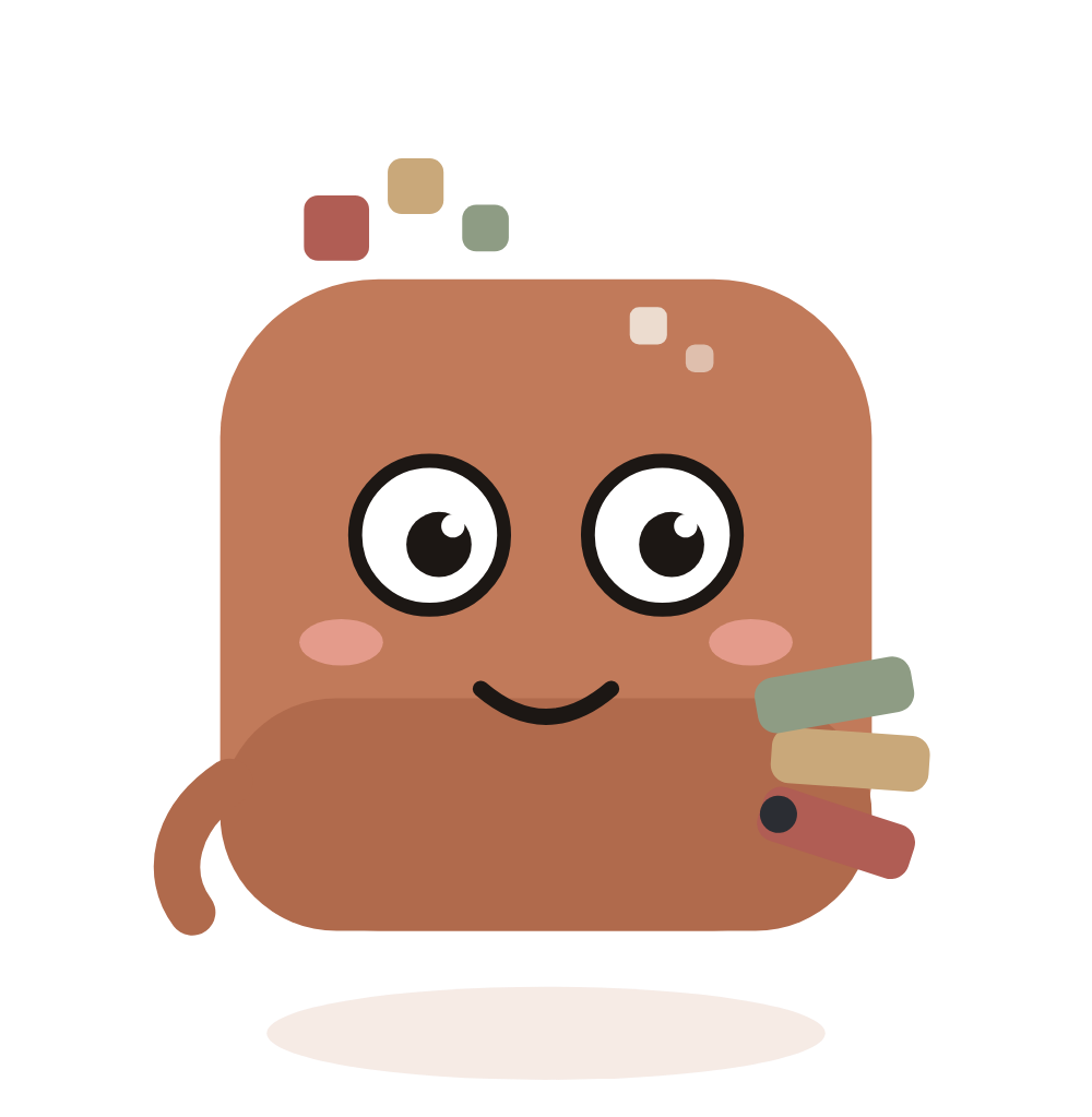 Pixel — AI Visual Creation Operator mascot